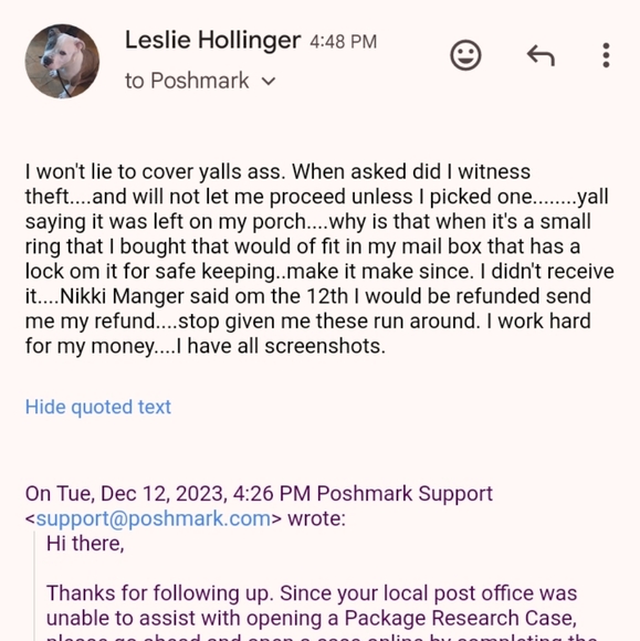 Ring I didn't receive - Picture 1 of 4